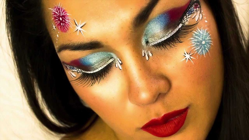 firework-inspired-makeup