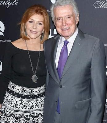 Joy Philbin and her late husband Regis Philbin