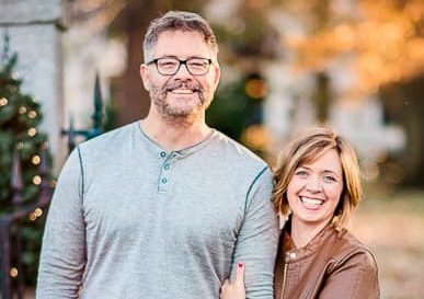 Amie Patrick and her husband