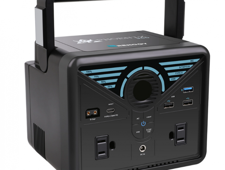 A power station for camping and RV