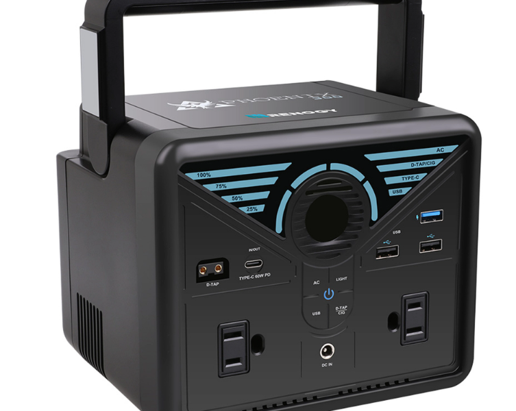 A power station for camping and RV